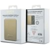Guess Powerbank indukcyjny 15WGUPBM5ALGSGD 5000mAh złoty/gold MagSafe Metal Script Logo